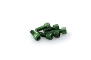 Šrouby PUIG ANODIZED 0363V zelená M6 x 15mm (6ks)