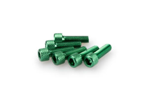 Šrouby PUIG ANODIZED 0364V zelená M6 x 20mm (6ks)