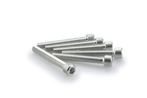 Šrouby PUIG ANODIZED 0370P stříbrná M6 x 45mm (6ks)