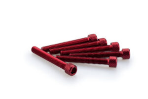 Šrouby PUIG ANODIZED 0370R červená M6 x 45mm (6ks)