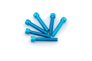 Šrouby PUIG ANODIZED 0516A modrá M8 x 45mm (6ks)