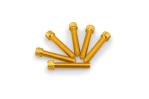 Šrouby PUIG ANODIZED 0516G žlutá M8 x 45mm (6ks)