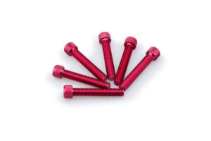 Šrouby PUIG ANODIZED 0516R červená M8 x 45mm (6ks)
