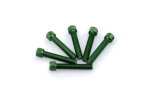 Šrouby PUIG ANODIZED 0516V zelená M8 x 45mm (6ks)