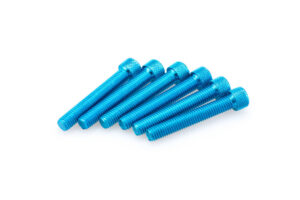 Šrouby PUIG ANODIZED 0524A modrá M8 x 50mm (6ks)