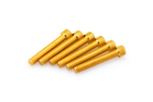 Šrouby PUIG ANODIZED 0524G žlutá M8 x 50mm (6ks)
