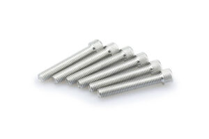Šrouby PUIG ANODIZED 0524P stříbrná M8 x 50mm (6ks)