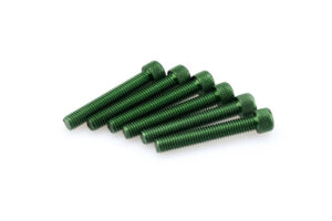 Šrouby PUIG ANODIZED 0524V zelená M8 x 50mm (6ks)
