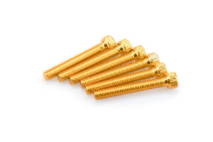 Šrouby PUIG ANODIZED 0540G žlutá M8 x 55mm (6ks)