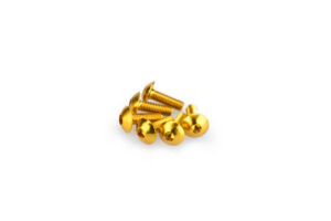 Šrouby PUIG ANODIZED 0543G žlutá M5 x 15mm (6ks)