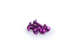 Šrouby PUIG ANODIZED 0543L fialová M5 x 15mm (6ks)