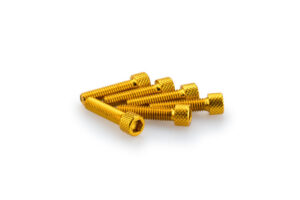 Šrouby PUIG ANODIZED 0544G žlutá M6 x 25mm (6ks)