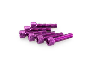 Šrouby PUIG ANODIZED 0544L fialová M6 x 25mm (6ks)