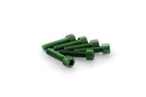 Šrouby PUIG ANODIZED 0544V zelená M6 x 25mm (6ks)