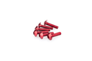 Šrouby PUIG ANODIZED 0550R červená M5 x 20mm (6ks)