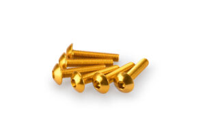 Šrouby PUIG ANODIZED 0610G žlutá M5 x 25mm (6ks)