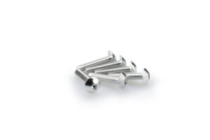 Šrouby PUIG ANODIZED 0610P stříbrná M5 x 25mm (6ks)