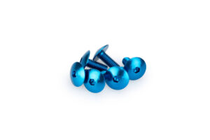 Šrouby PUIG ANODIZED 0611A modrá M6 x 15mm (6ks)