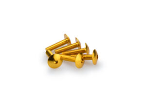 Šrouby PUIG ANODIZED 0689G žlutá M6 x 25mm (6ks)