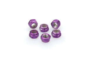 Matky PUIG ANODIZED 0735L fialová M5 (6pcs)