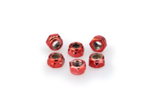 Matky PUIG ANODIZED 0735R červená M5 (6pcs)
