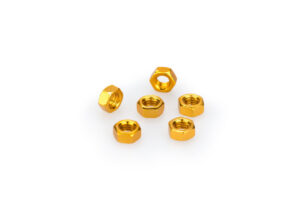 Matky PUIG ANODIZED 0763G žlutá M5 (6pcs)