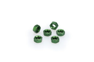 Matky PUIG ANODIZED 0763V zelená M5 (6pcs)