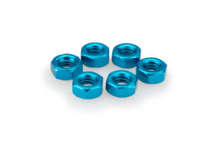 Matky PUIG ANODIZED 0764A modrá M6 (6pcs)