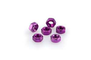 Matky PUIG ANODIZED 0764L fialová M6 (6pcs)