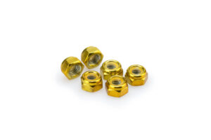 Matky PUIG ANODIZED 0832G žlutá M8 (6pcs)