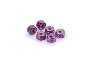 Matky PUIG ANODIZED 0832L fialová M8 (6pcs)