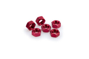 Matky PUIG ANODIZED 0863R červená M8 (6pcs)
