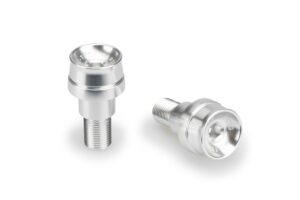 Závažíčka řidítek PUIG SPEED 21024P stříbrná