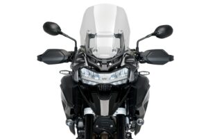 Prodloužené přední deflektory PUIG 21407H kouřová pro TRIUMPH Tiger 1200 Explorer / GT Explorer 2022-2023