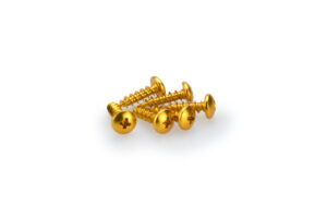 Šrouby PUIG ANODIZED 2542G žlutá M6 x 20mm (6ks)