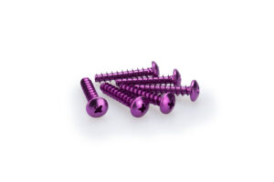 Šrouby PUIG ANODIZED 2543L fialová M6 x 30mm (6ks)