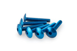 Šrouby PUIG ANODIZED 3995A modrá M6 x 30mm (6ks)