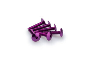 Šrouby PUIG ANODIZED 3995L fialová M6 x 30mm (6ks)