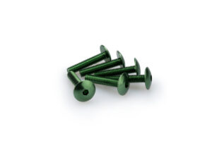 Šrouby PUIG ANODIZED 3995V zelená M6 x 30mm (6ks)
