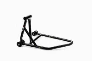 Zadní stojánek PUIG 7363N černý na letmo uložené kolo – levá strana pro BMW F 800 ST 2006-2013, BMW F 800 GT 2013-2018