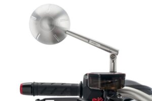Zpětné zrcátko PUIG RETRO 9794D eloxovaný hliník pravé (včetně kitu adaptéru)