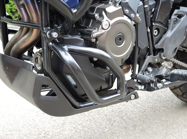 Ochranné rámy motoru RDMOTO CF194KD černá spodní rámy pro SUZUKI DL 800 V-STROM 2022-2024 - Obrázek 2