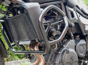 Ochranné rámy motoru RDMOTO CF197KD černá pro KAWASAKI Eliminator 500 / SE 2023-2026