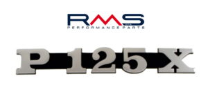 Emblém RMS 142720590 na boční panel pro PIAGGIO/VESPA PX 125 1981-2008