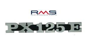 Emblém RMS 142720620 na boční panel pro PIAGGIO/VESPA PX 125 1981-2008