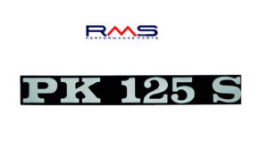 Emblém RMS 142720670 na boční panel pro PIAGGIO/VESPA PK 125 1982-1993