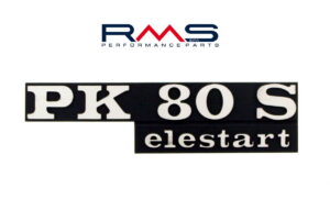 Emblém RMS 142721000 na boční panel pro PIAGGIO/VESPA PK 80 1982-1988