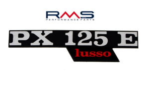 Emblém RMS 142721140 na boční panel pro PIAGGIO/VESPA PX 125 1981-2008