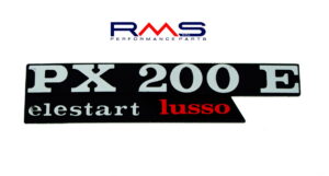 Emblém RMS 142721180 na boční panel pro PIAGGIO/VESPA PX 200 1979-2003
