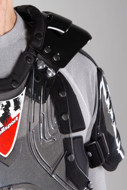 Chránič hrudi POLISPORT XP2 ADULT 8000300013 černá/stříbrná/černá - Obrázek 4